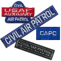 Civil Air Patrol Brown on Black Leather Dual Emblem Name Patch – Vanguard  Industries